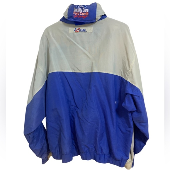 Vintage Dale Jarrett Robert Yates XL Nylon Nascar Jacket 1990s Chase Authentics - Picture 2 of 7